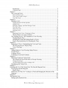 Table of Contents, Page 1++