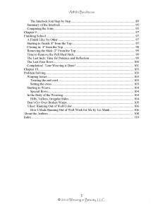 Table of Contents, Page 2++