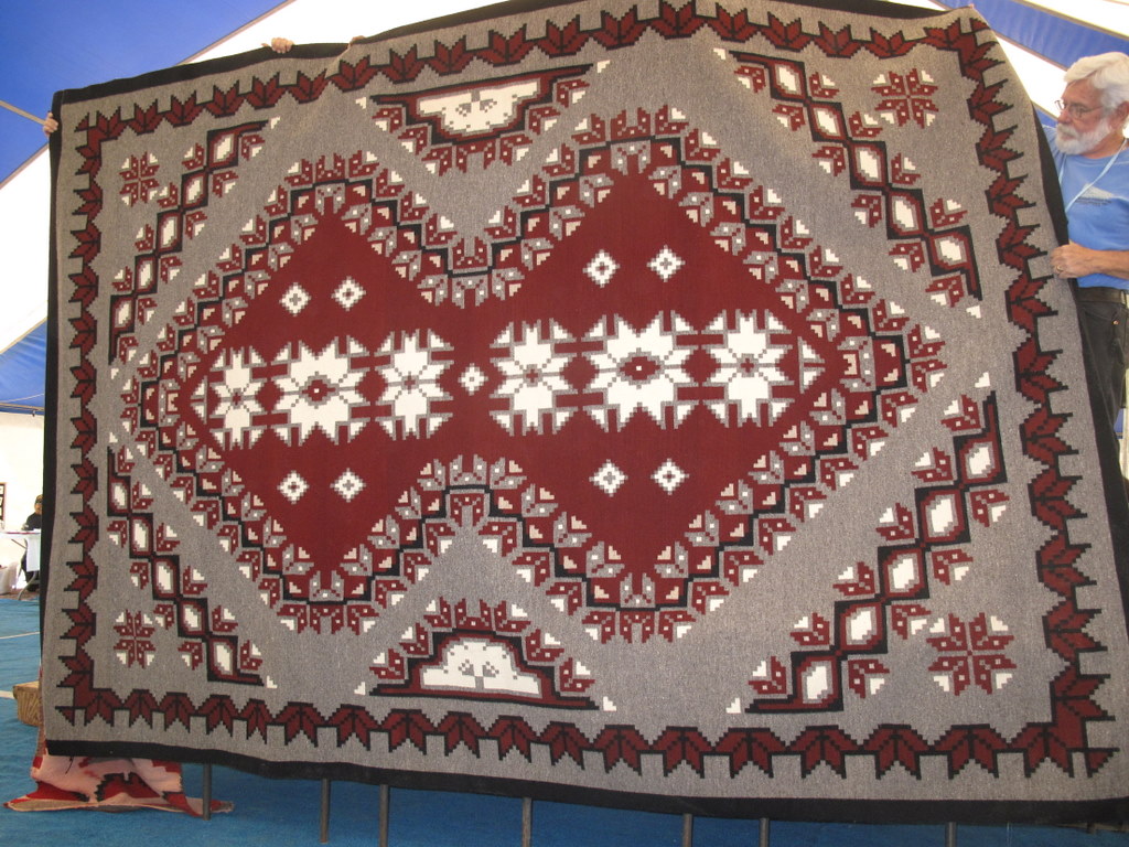 Louise M. Cly Klagetoh Red Rug