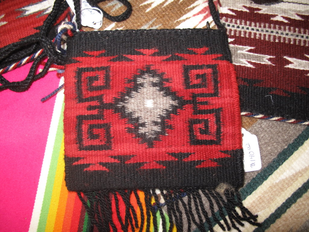 A small bag by Gilbert Begay
