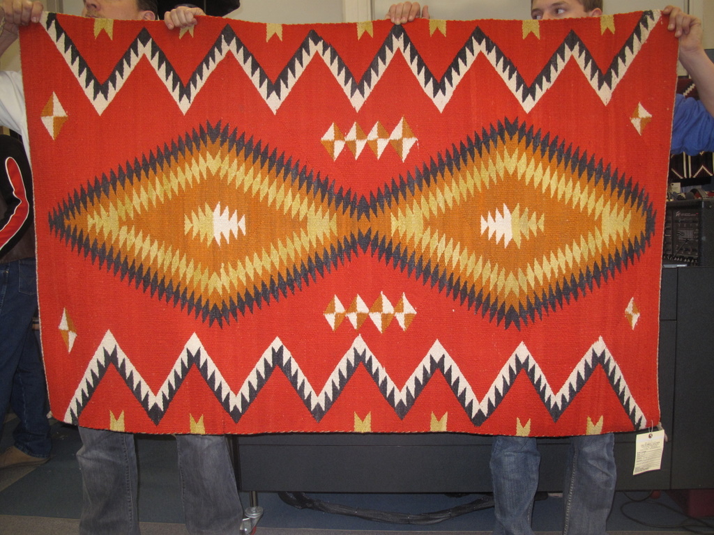 Transitional Navajo Weaving