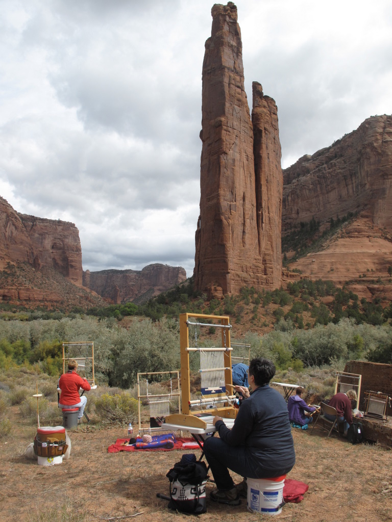 Weavers at Spider Rock
