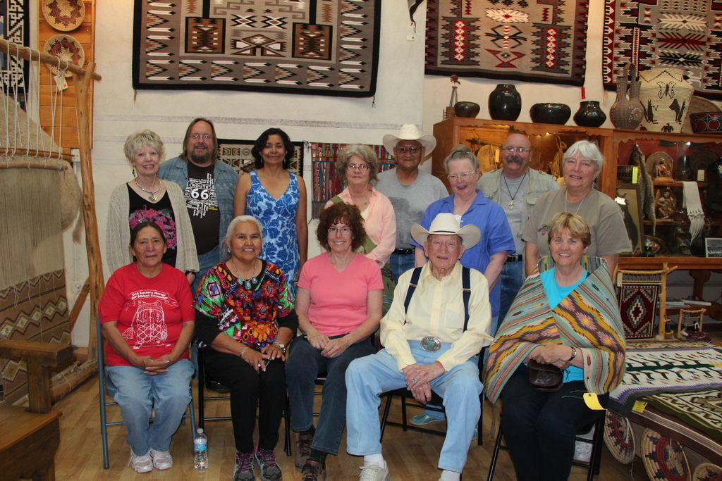 Learning Navajo Weaving at Richardson's Trading Post Weaving in Beauty