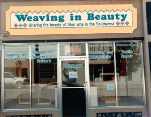 Weaving in Beauty brick and mortar store