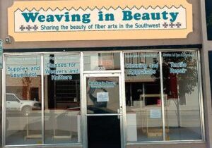 Weaving in Beauty brick and mortar store