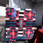 Mary's beautiful rendering of this classic blanket design won Best Textile!