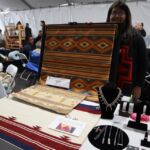 Leona does contemporary designs that draw on heritage pieces. Her color sense is wonderful!